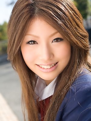 Risa Aika Asian with cute...